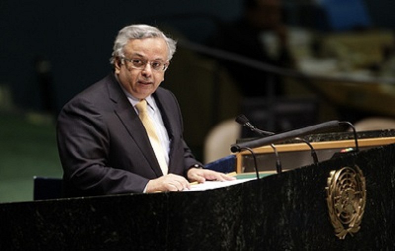 مندوب المملكة الدائم لدى الأمم المتحدة السفير عبد الله بن يحيى المُعَلِّمِي